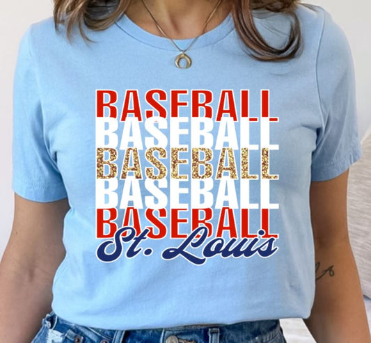 Stacked baseball cardinals