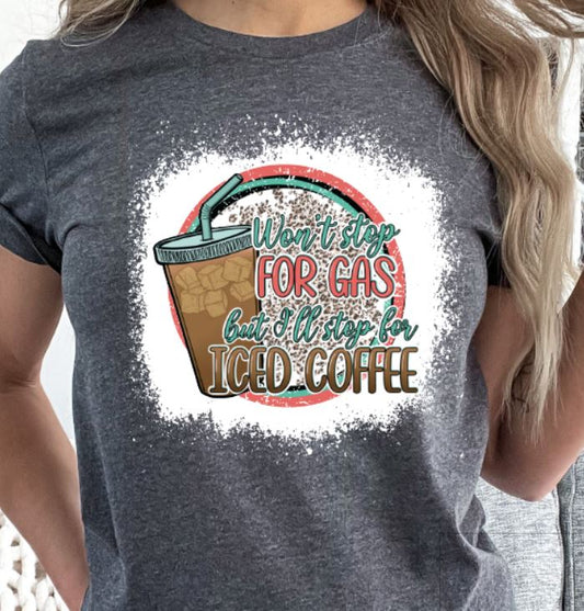 Stop for iced coffee