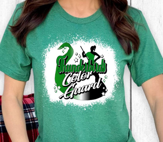 Thunderbirds color guard