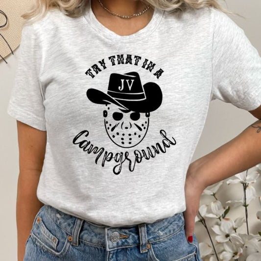 Try that in a campground