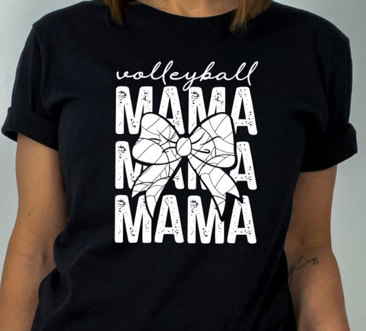 Volleyball mama bow