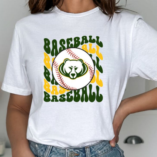 bruins wavy baseball