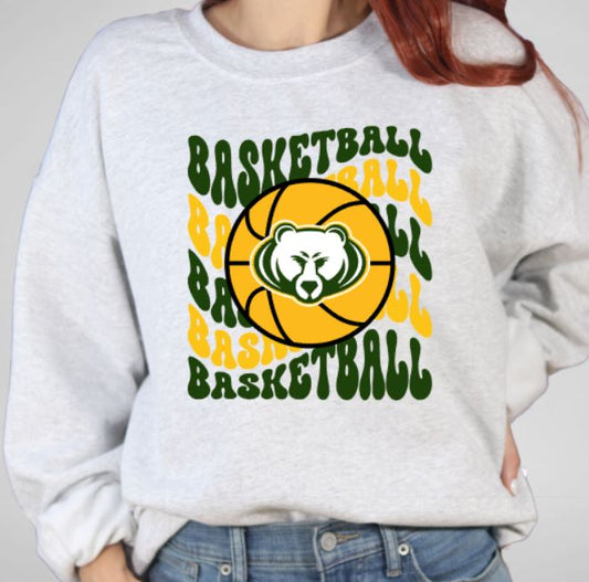 Bruins wavy basketball