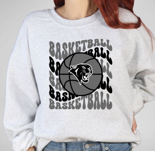 Panthers wavy basketball