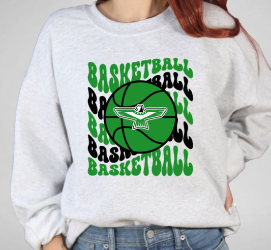 Thunderbirds wavy basketball