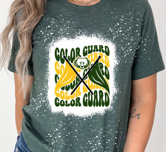 bruins wavy color guard