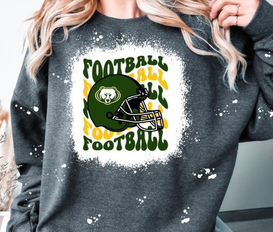 Bruins wavy football