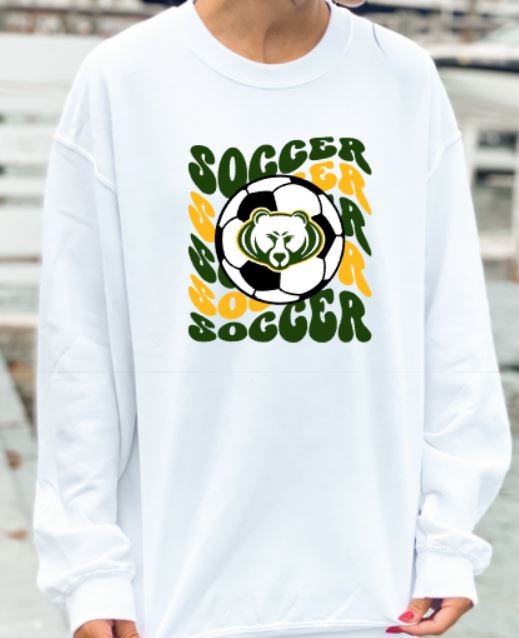 Bruins wavy soccer