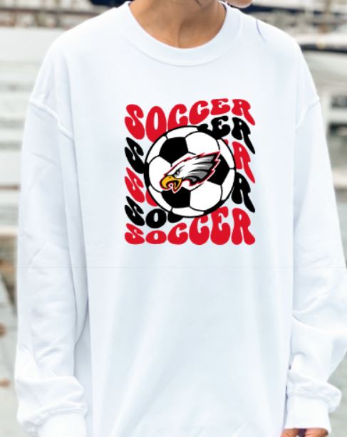 Eagles wavy soccer