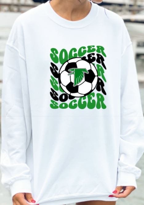 Falcons wavy soccer
