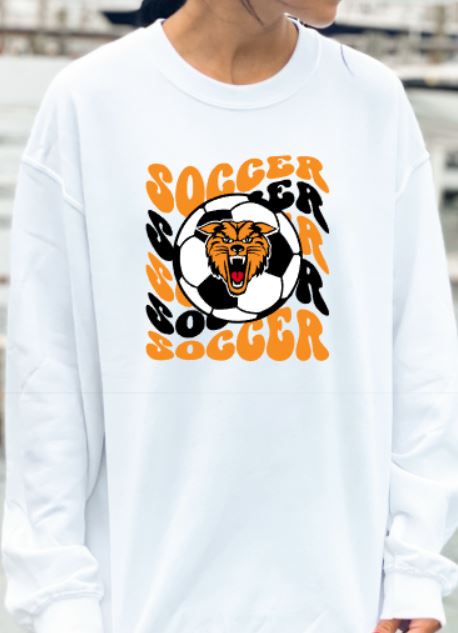 Wildcats wavy soccer