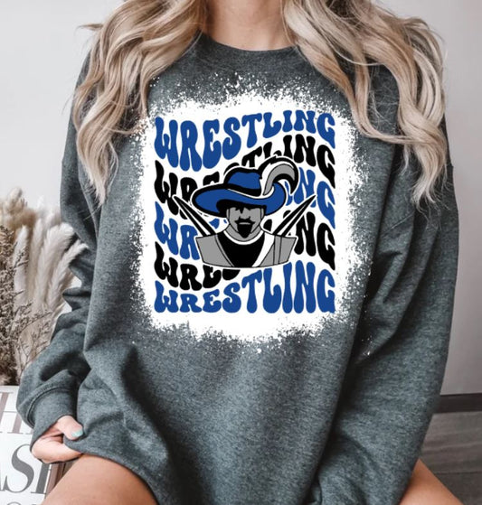 Cavaliers wavy wrestling