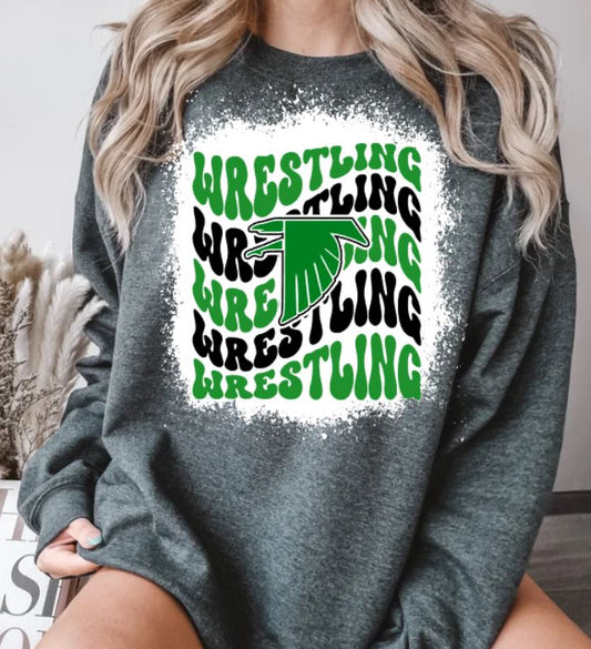 Falcons wavy wrestling