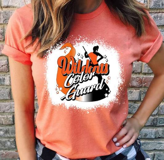 Wildcats color guard