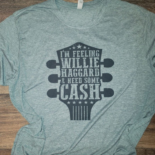 Feelin Willie Haggard need Cash