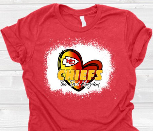 Chiefs Heart red kigdom