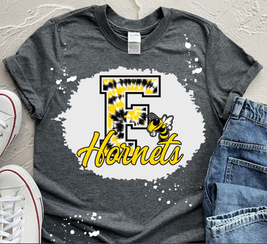 F hornets tie dye