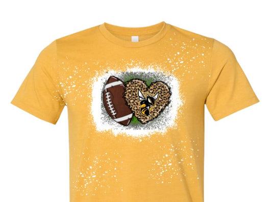 Hornet football heart