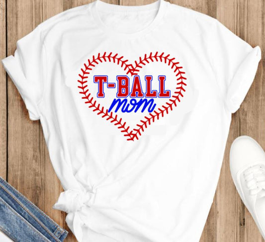 tball heart mom