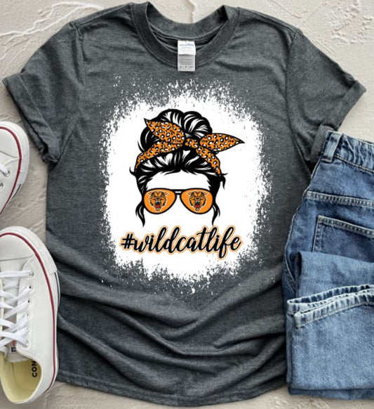 Wildcat messy bun life