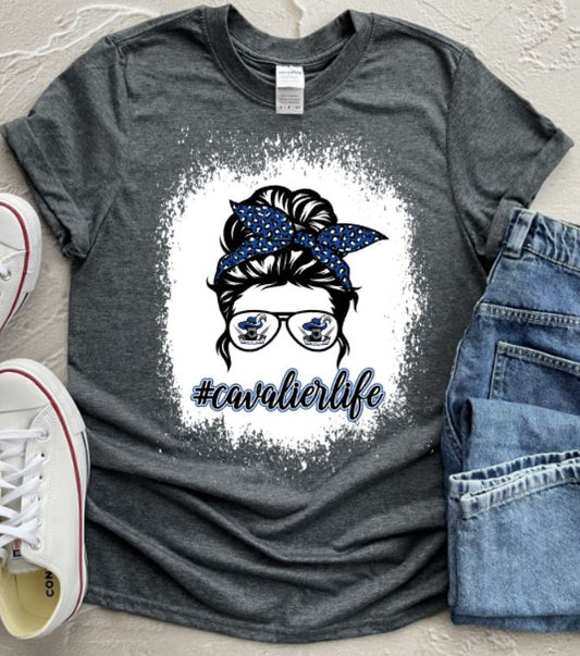 Cavalier messy bun life