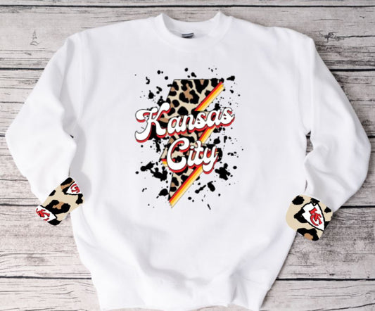 Kansas city lightning bolt