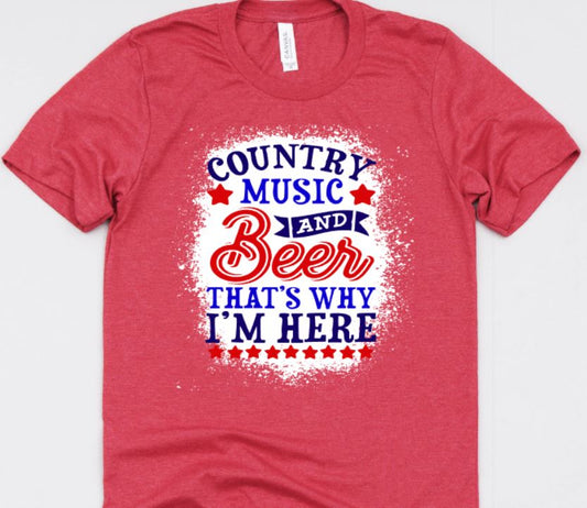 country music and beer