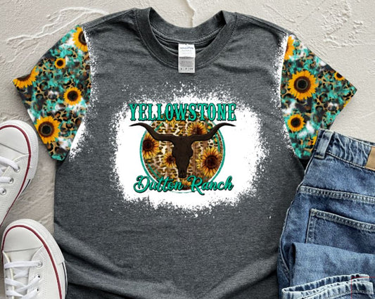 Yellowstone sunflower sleeve