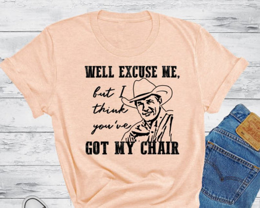My chair George Strait
