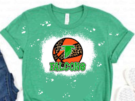 Falcon leopard basketball