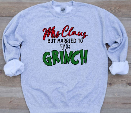 Mrs claus married to grinch