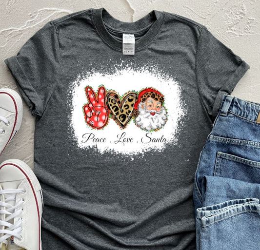 Peace love santa