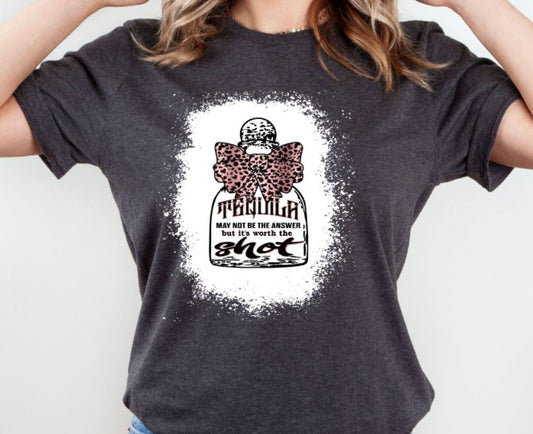 Tequila worth the shot pink