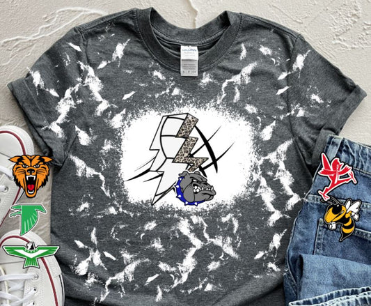 Volleyball lightning bolt