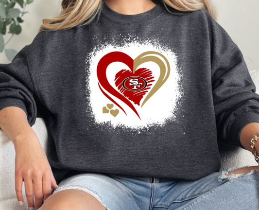 49ers heart