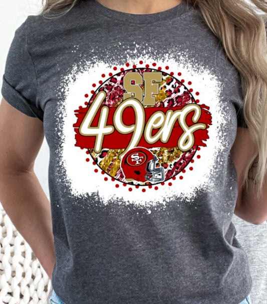 49ers faux sequins