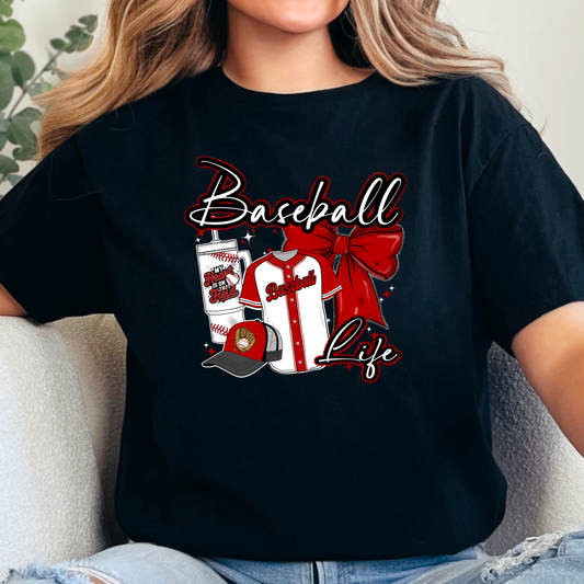 Baseball Life Digital Download - PNG Sublimation Design, Instant Download