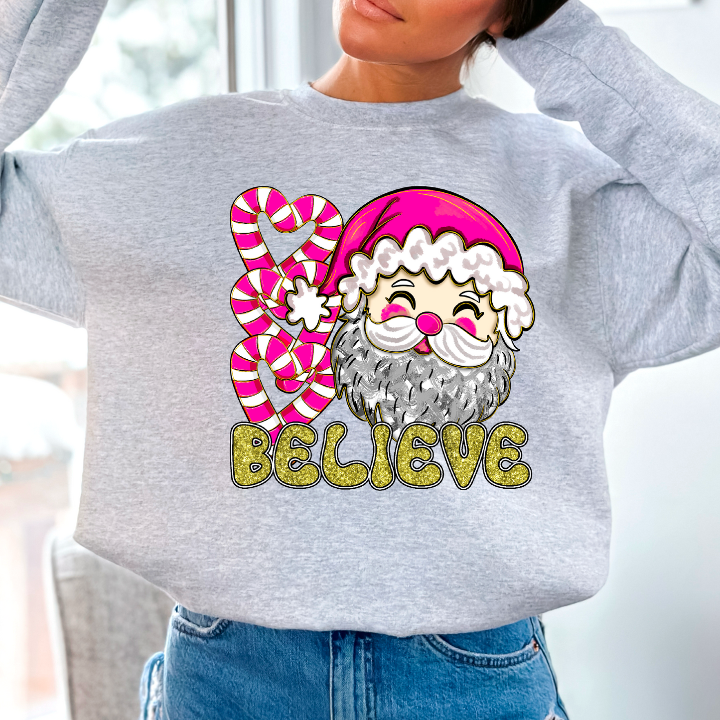 Believe pink