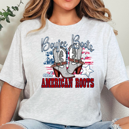 Boujee Boots and American Roots PNG