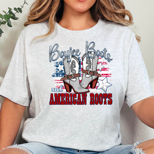 Boujee Boots and American Roots PNG