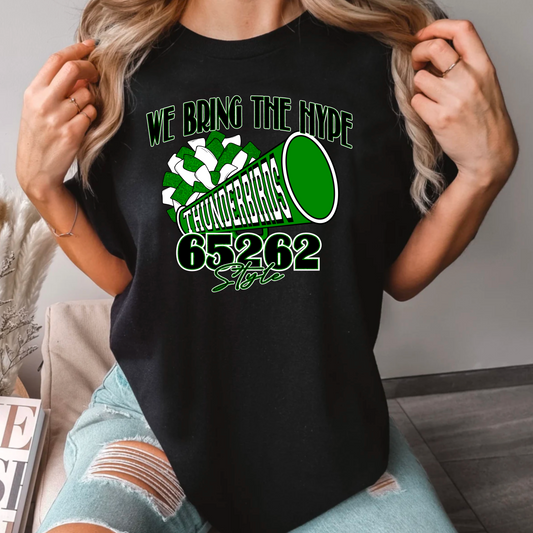 Thunderbirds Cheer Shirt
