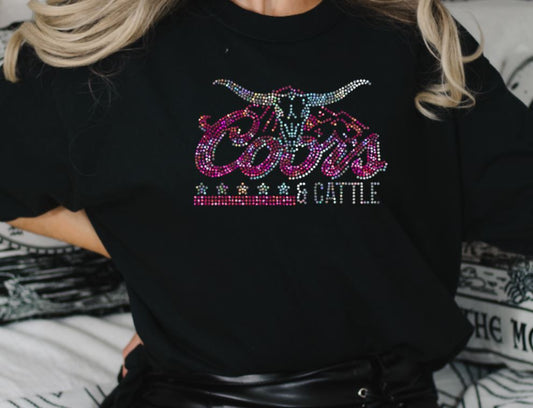 Coors and Cattle spangles