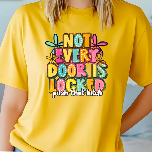 Doors locked