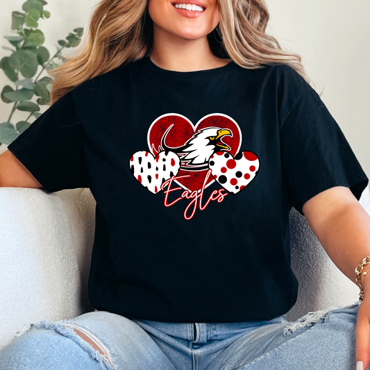Eagles double heart