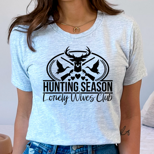 Lonely hunting wife