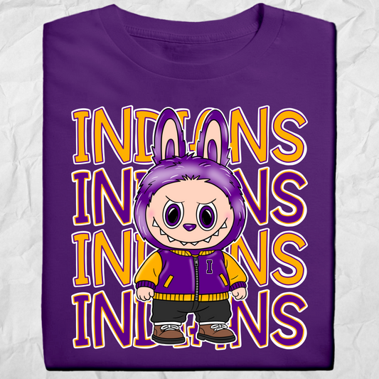 Purple Indians Monster Tee