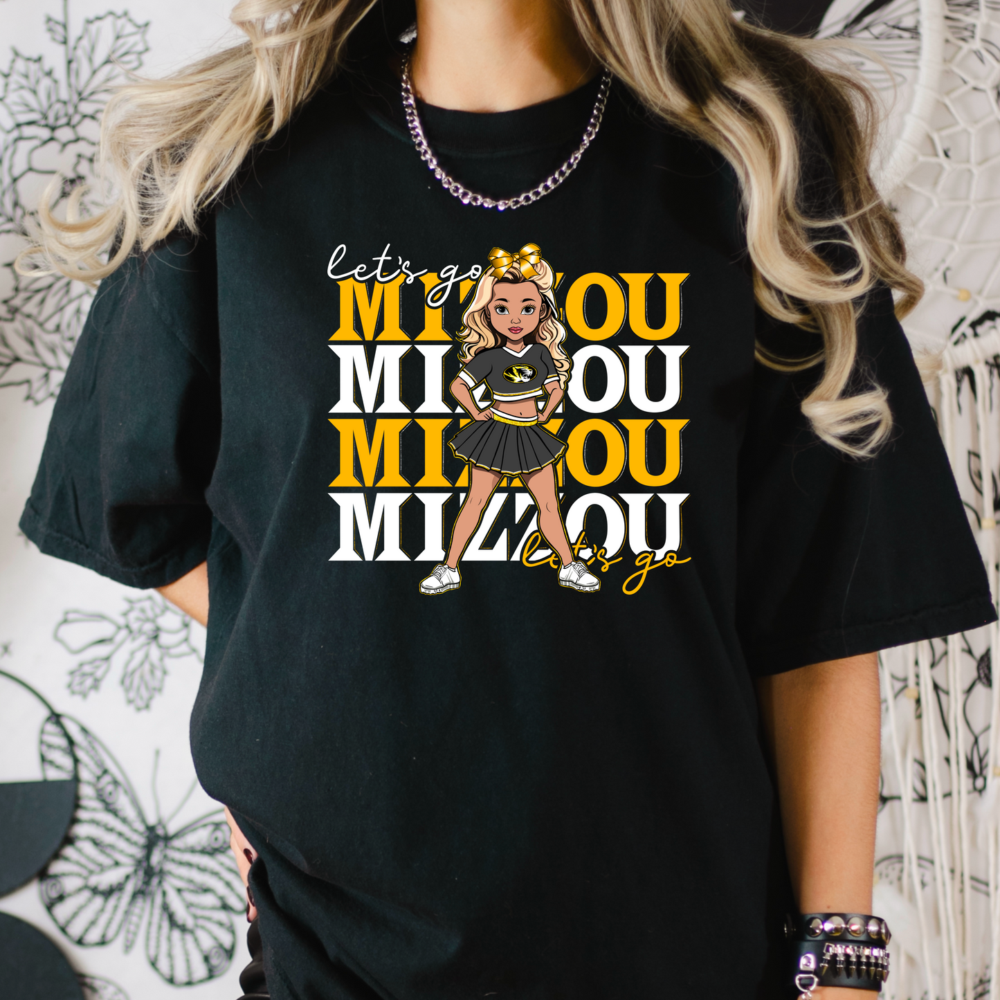 Mizzou cheerleader