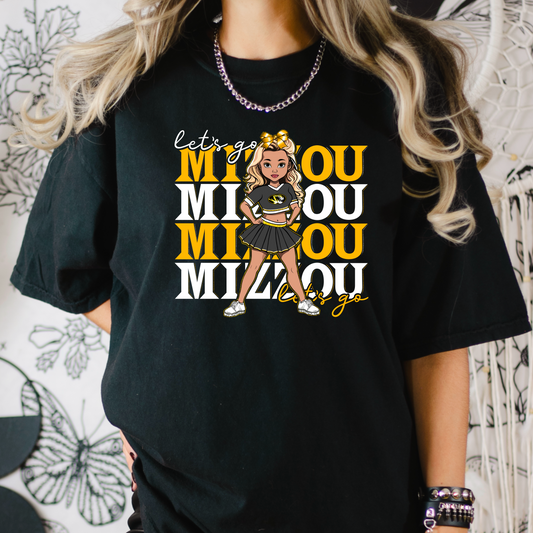 Mizzou cheerleader