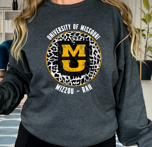 MU grunge leopard