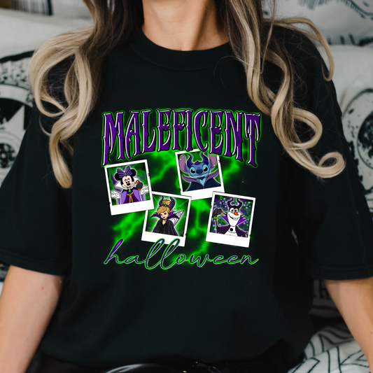 Maleficent Halloween Character Tee